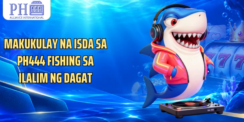 Makukulay na isda sa PH444 Fishing sa ilalim ng dagat