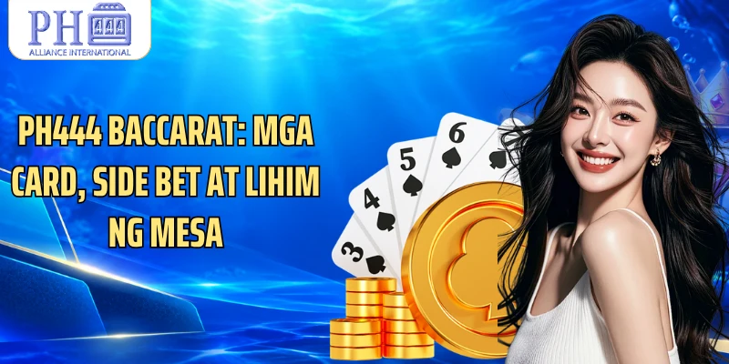 PH444 Baccarat: Mga Card, Side Bet At Lihim Ng Mesa