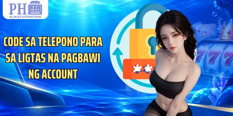 Code sa telepono para sa ligtas na pagbawi ng account